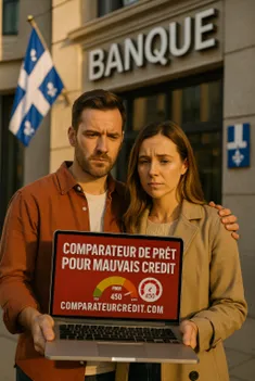 COMPARATEUR PRÊT POUR MAUVAIS CRÉDIT