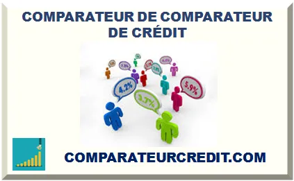 COMPARATEUR DE COMPARATEUR DE CRÉDIT