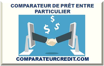COMPARATEUR DE PRÊT ENTRE PARTICULIER